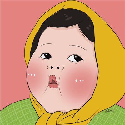 搞笑女生必备的头像_搞怪女生沙雕头像图片