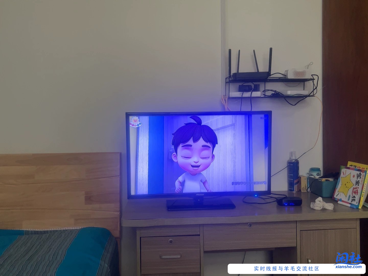 闲来无事，下班吃了饭就修了电视。