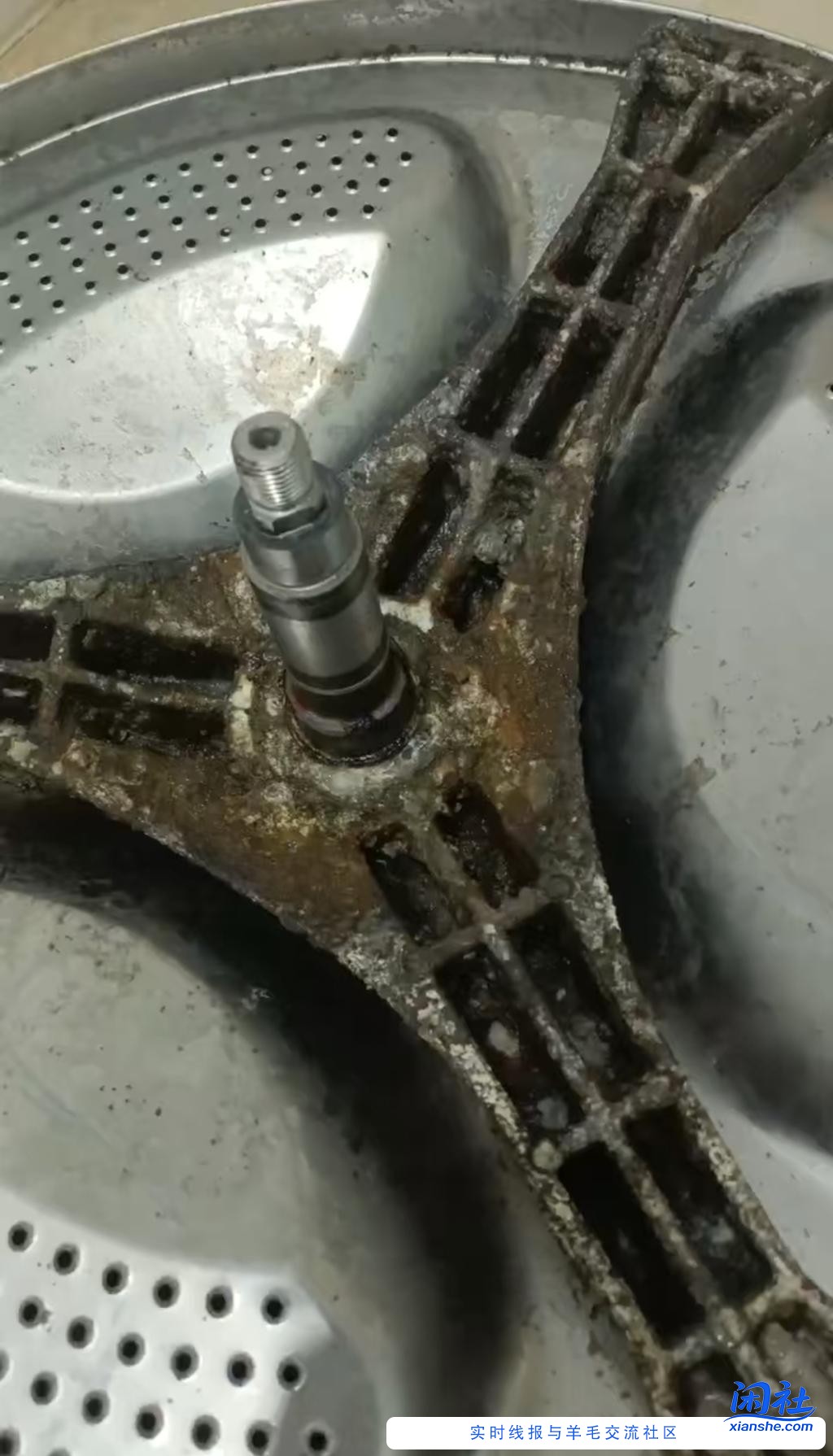 滚筒洗衣机拆洗完了，很减压