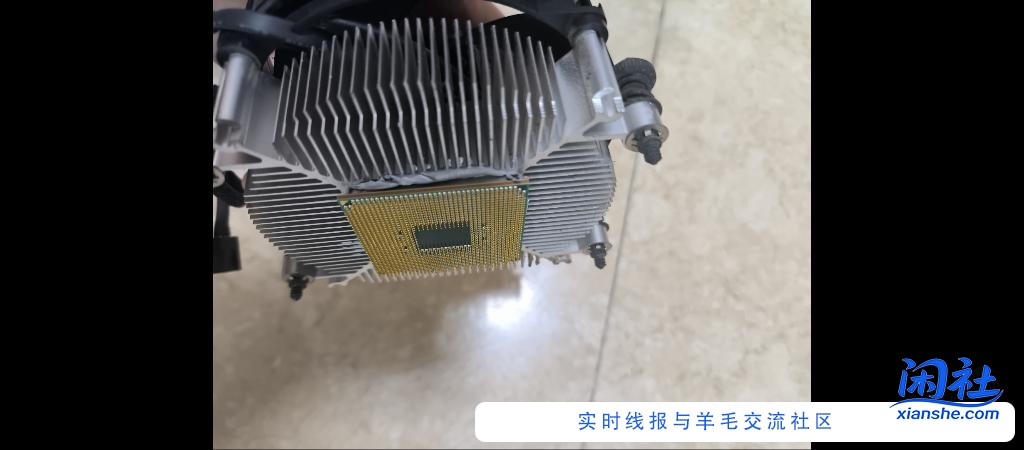 求助，5700g换散热器粘住了，上次底座拔烂了，这次没烂，不知道怎么放回去