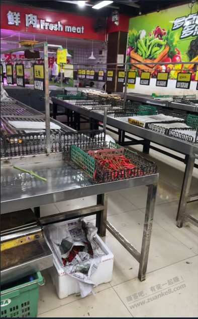 回家晚一点都没菜了，，，广东的各位都在抢菜吗。。。