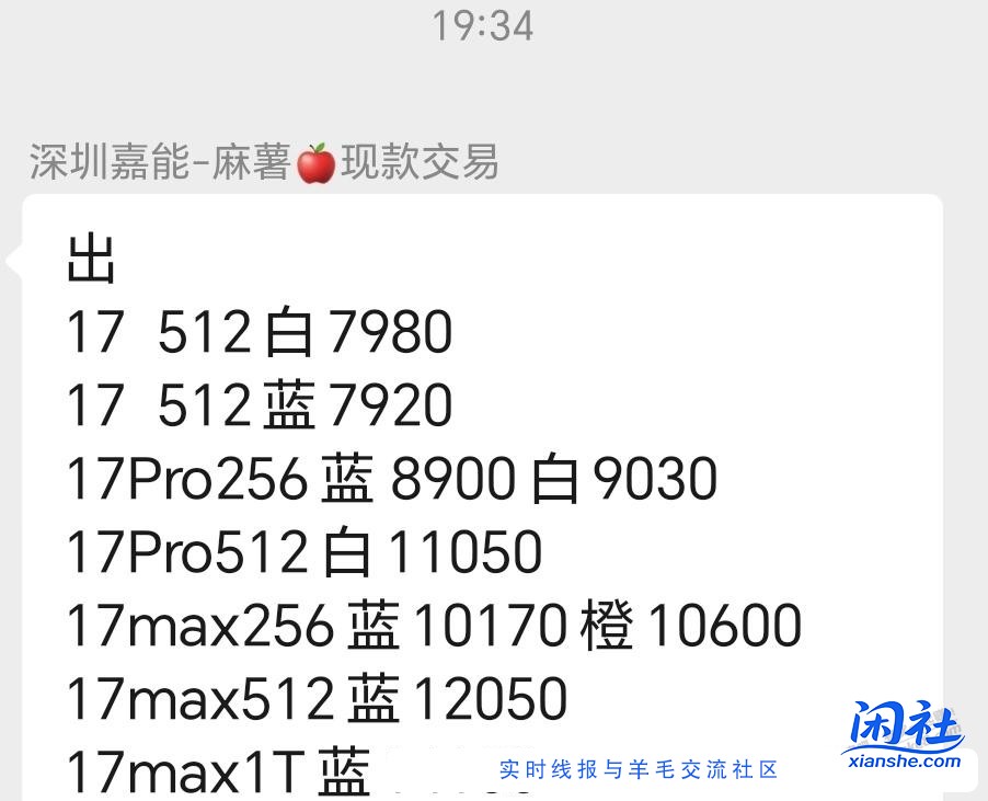 17晚盘价格小跌