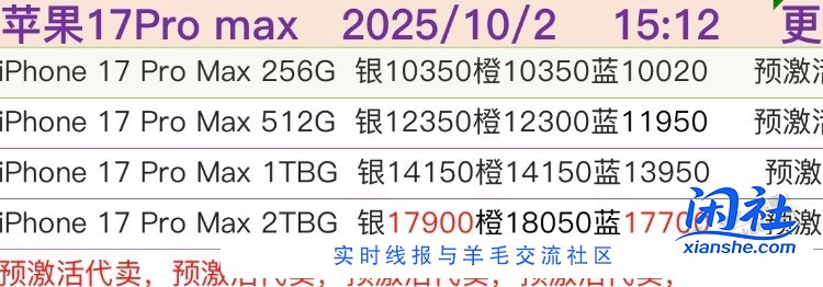 今天256啥价格了