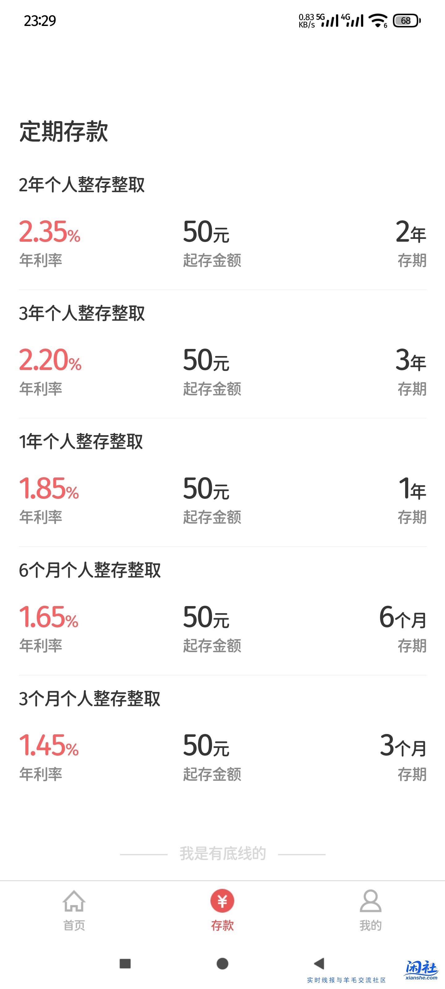 明天这个小银行又要降利率了，抓紧存吧