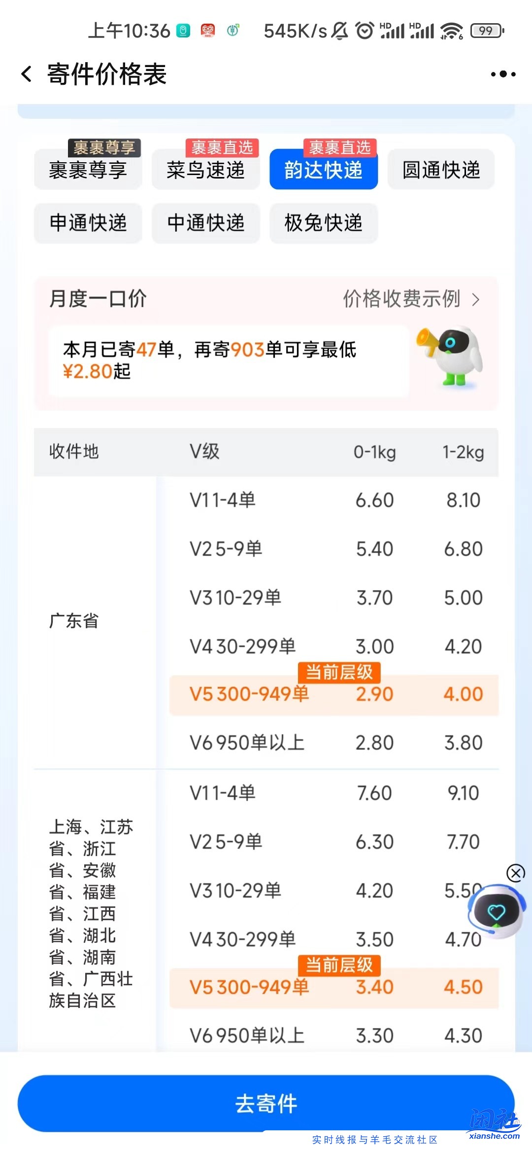 寄快递便宜渠道--千牛菜鸟