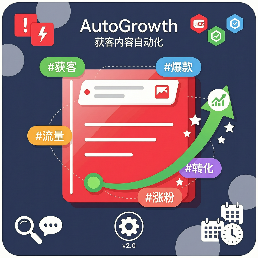 小红书获客内容自动化｜选题标题脚本生成