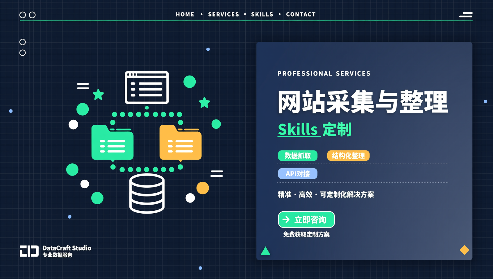 网站采集与整理 Skills 定制
