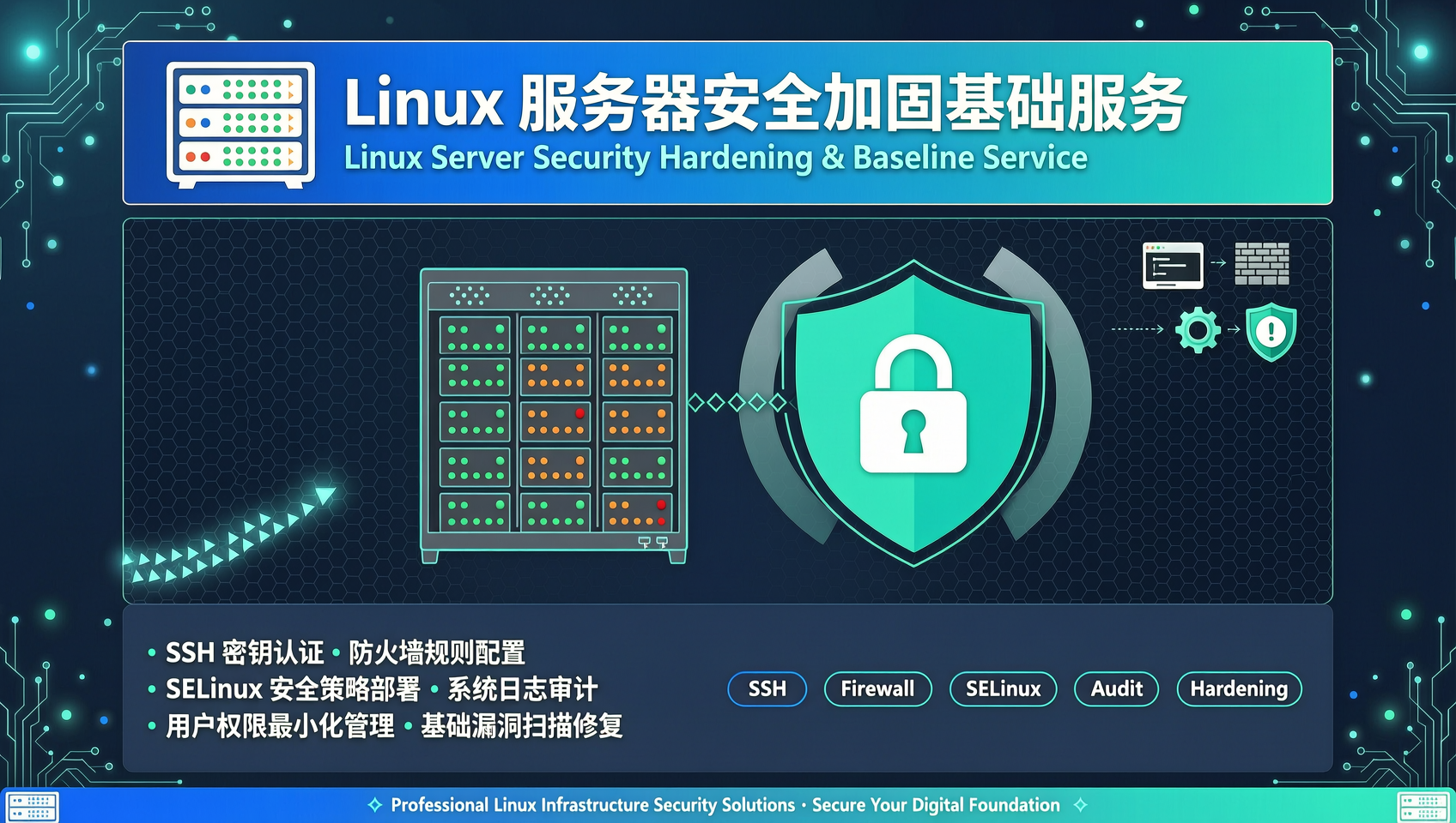 Linux 服务器安全加固基础服务